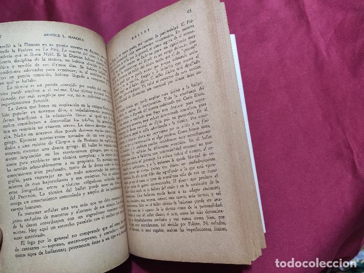 Libros: BALLET. ARNOLD L. HASKELL. 1945. PING&Uuml;INO. BUENOS AIRES. - Foto 6