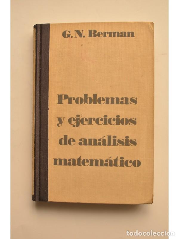Libros: Problemas y ejercicios de an&aacute;lisis matem&aacute;tico - BERMAN, G. N. - Foto 1