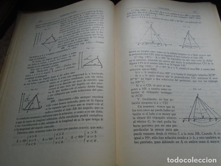 Libros: Geometr&iacute;a. Tomo I. Parte Elemental. - Miguel Ortega y Sala - Foto 2