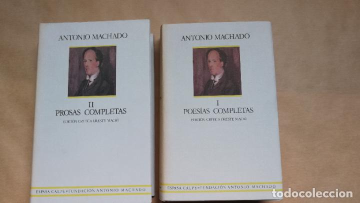 Libros: Poesias y prosas completas. - &rdquo;Machado, Antonio.&rdquo; - Foto 1