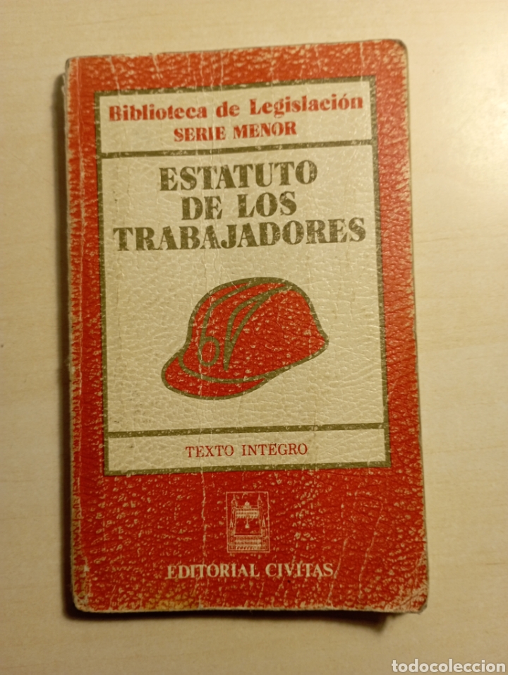 Libros: Estatuto de los trabajadores editorial civitas - Foto 1