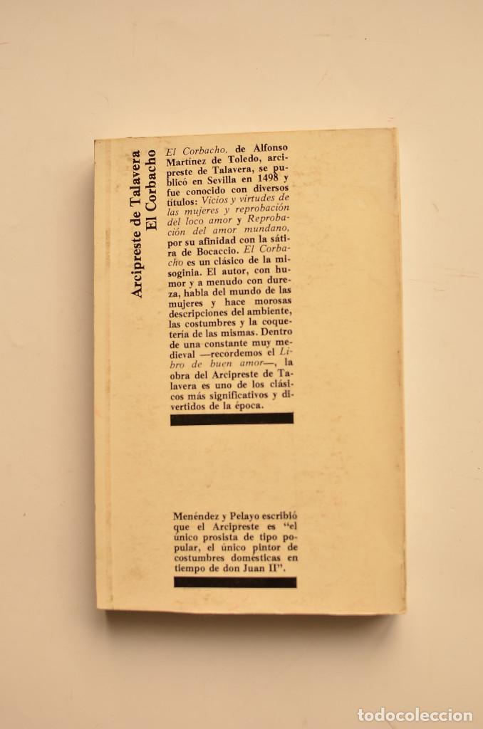Libros: El Corbacho - TALAVERA, Harcipreste de - Foto 3