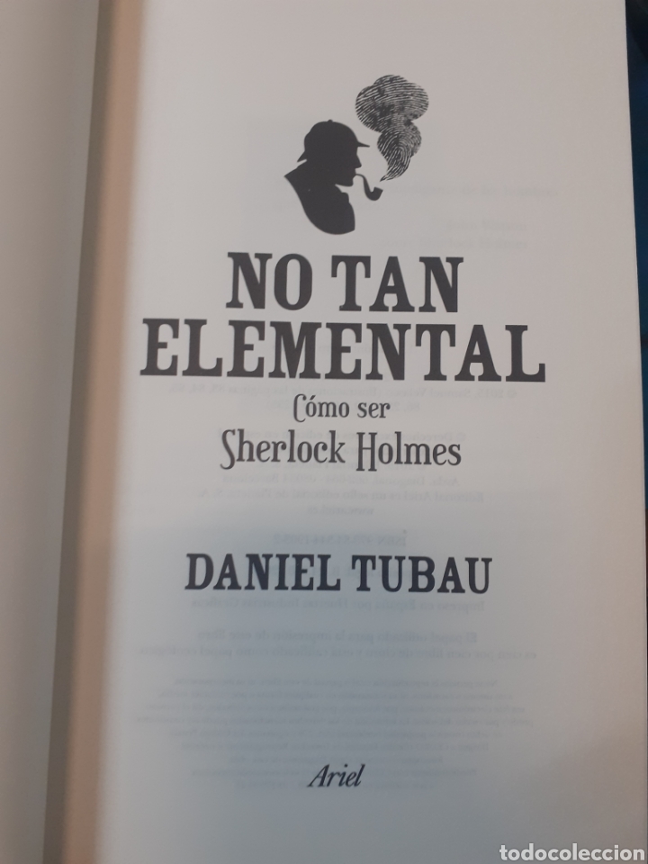 Libros: NO TAL ELEMENTAL. C&oacute;mo ser Sherlock Holmes - TUBAU,Daniel - Foto 3