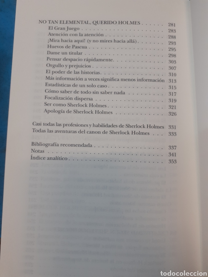 Libros: NO TAL ELEMENTAL. C&oacute;mo ser Sherlock Holmes - TUBAU,Daniel - Foto 5