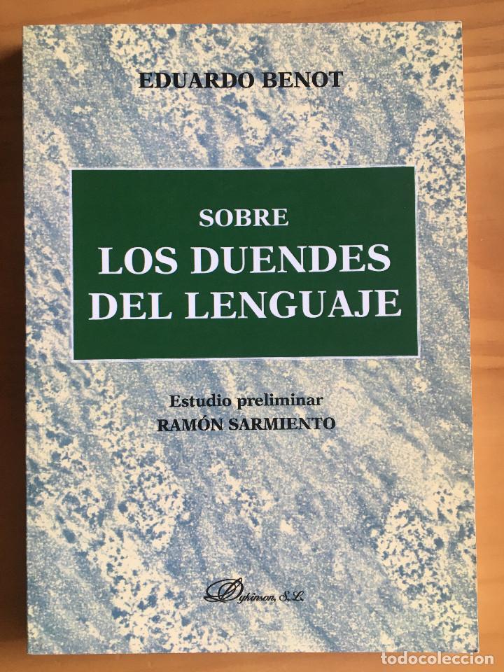 Libros: SOBRE LOS DUENDES DEL LENGUAJE - EDUARDO BENOT - Foto 1