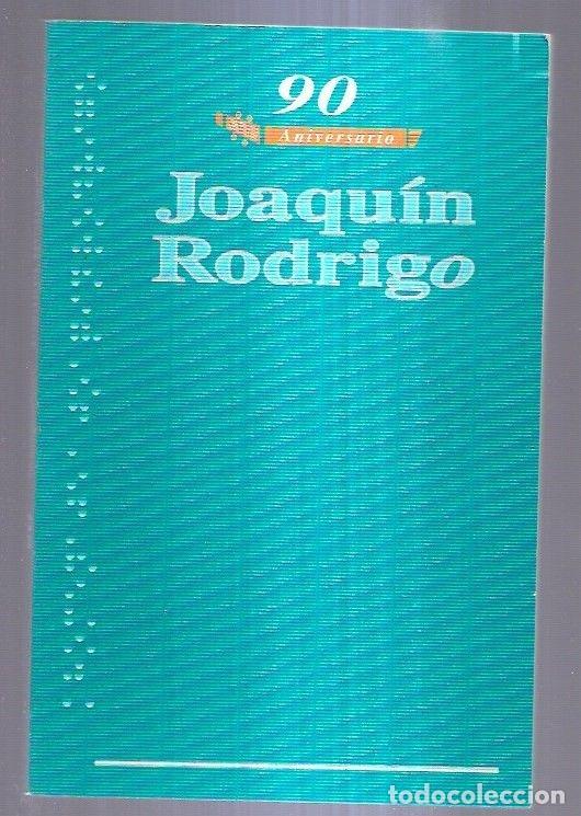 Libros: JOAQUIN RODRIGO. 90 ANIVERSARIO - VARIOS - Foto 2