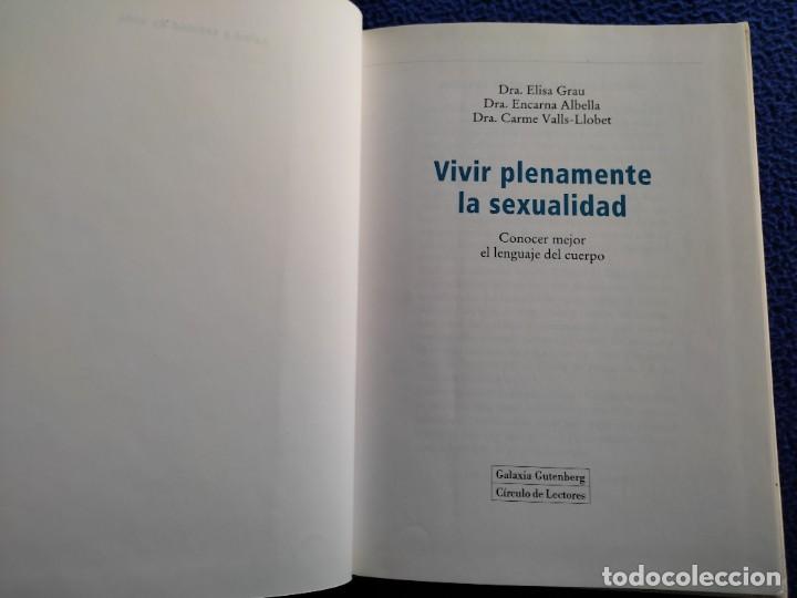 Libros: Vivir Plenamente la Sexualidad VV.AA. C&iacute;rculo de Lectores 1996 - Foto 4