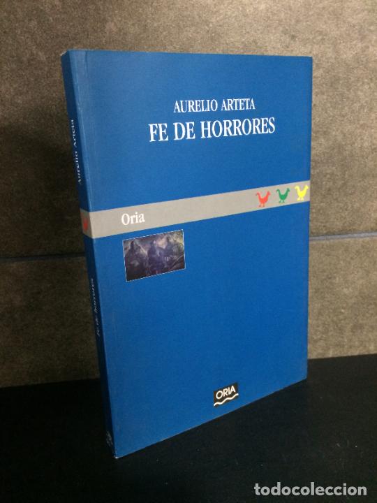 Libros: Fe de horrores. Aurelio Arteta. - Foto 1