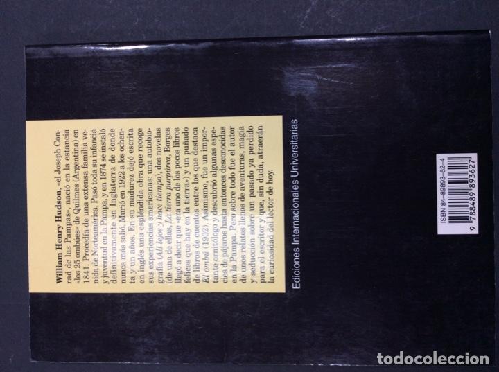 Libros: William H. Hudson el ombu - Foto 2