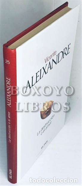Libros: ALEIXANDRE, Vicente. La destrucci&oacute;n o el amor - Foto 1