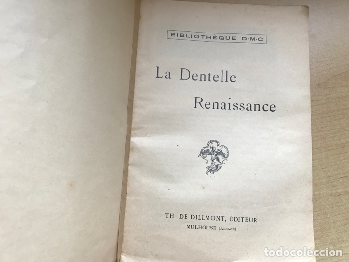 Libros: La dentelle renaissance. Th de Dillmont incluye patrones - Foto 3