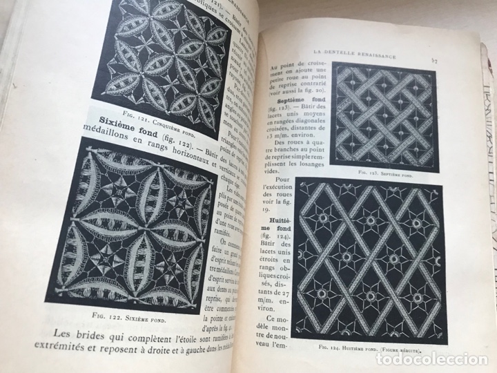 Libros: La dentelle renaissance. Th de Dillmont incluye patrones - Foto 4