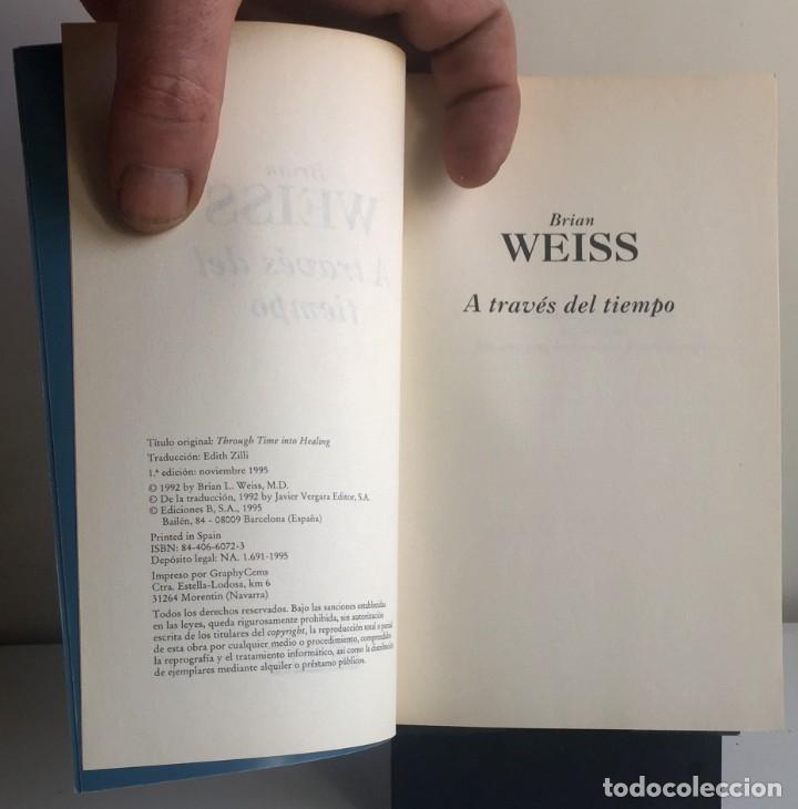 Libros: A TRAV&Eacute;S DEL TIEMPO. Brian Weiss - Foto 4