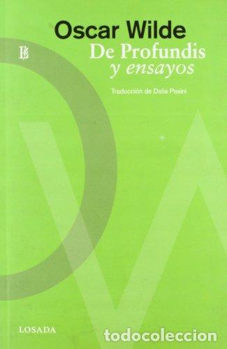 Libros: DE PROFUNDIS Y ENSAYOS - Oscar Wilde - Foto 1