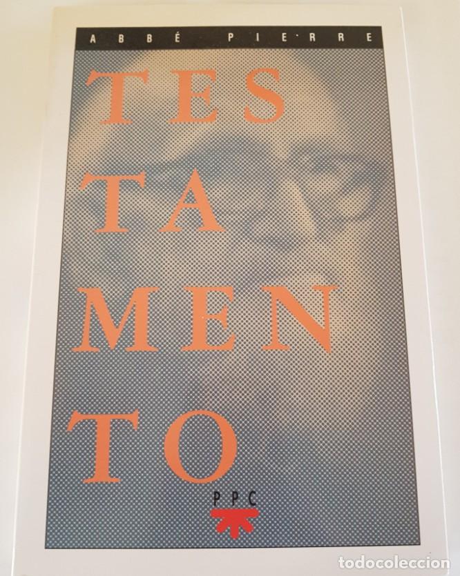 Libros: testamento - abbe pierre - tdk26 - - Foto 1