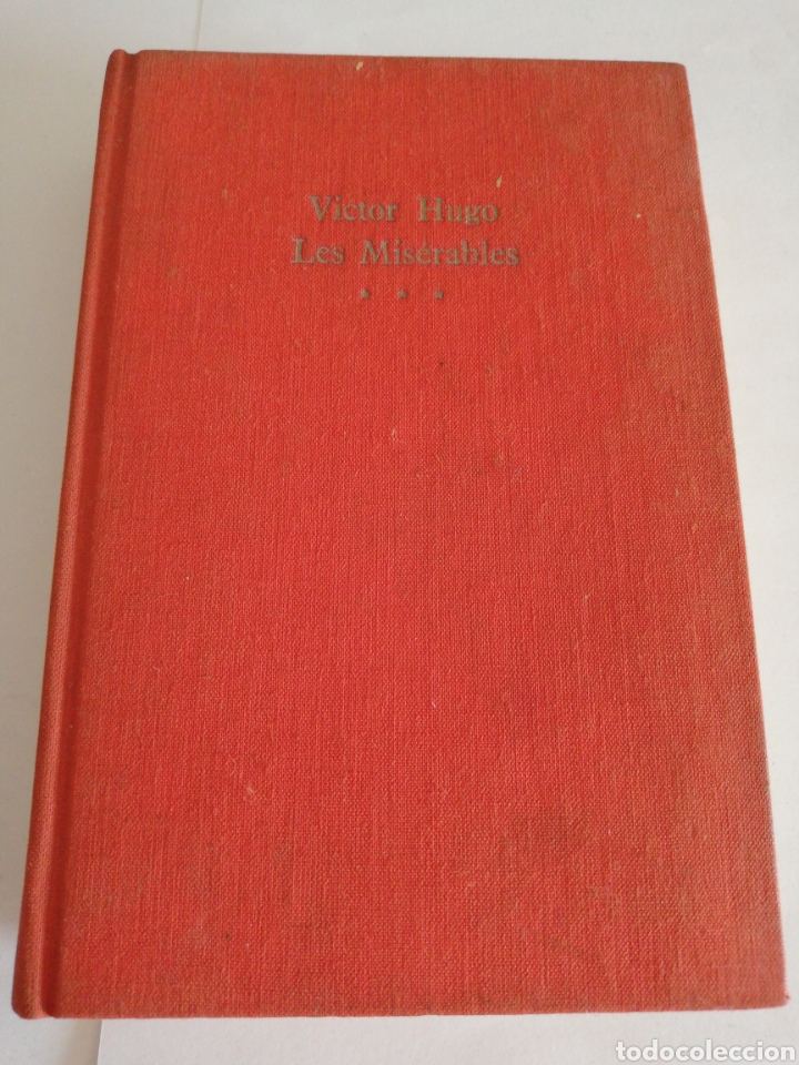 Libros: Libro Les miserables. Victor hugo. Tomo 3. - Foto 1