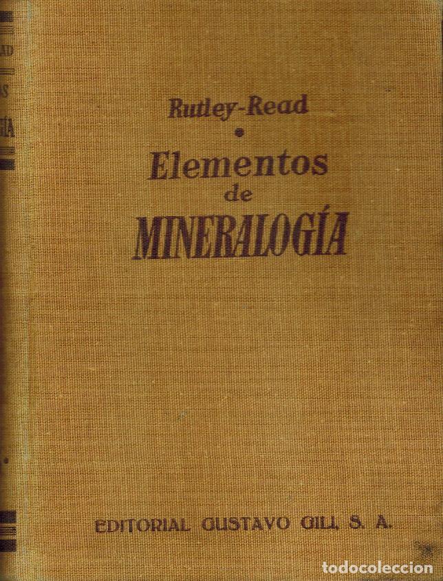 Libros: ELEMENTOS DE MINERALOG&Iacute;A - Foto 1