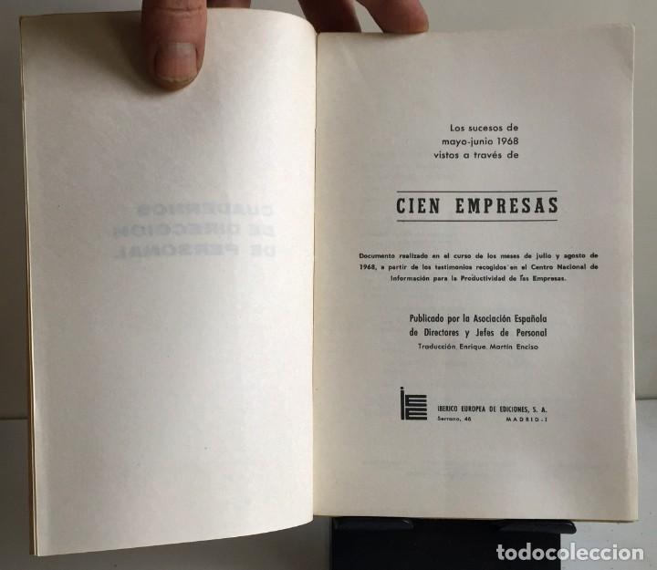 Libros: LOS SUCESOS DE MAYO EN FRANCIA A TRAV&Eacute;S DE 100 EMPRESAS - Foto 4