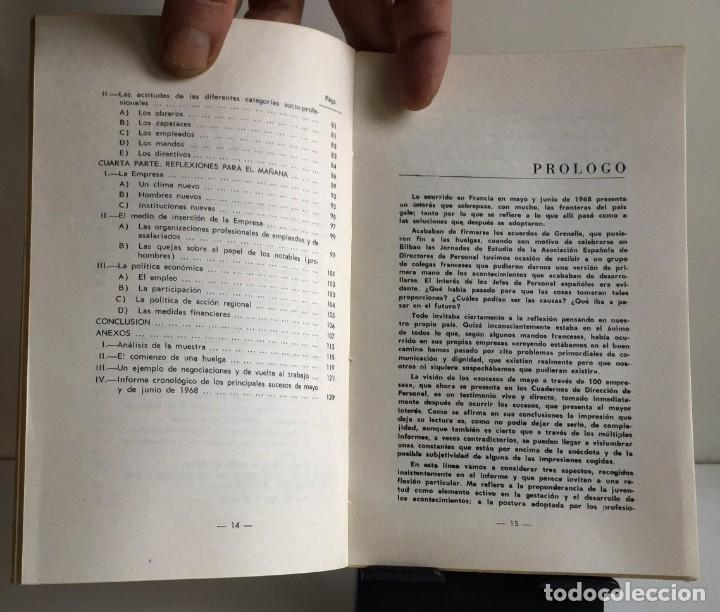 Libros: LOS SUCESOS DE MAYO EN FRANCIA A TRAV&Eacute;S DE 100 EMPRESAS - Foto 8