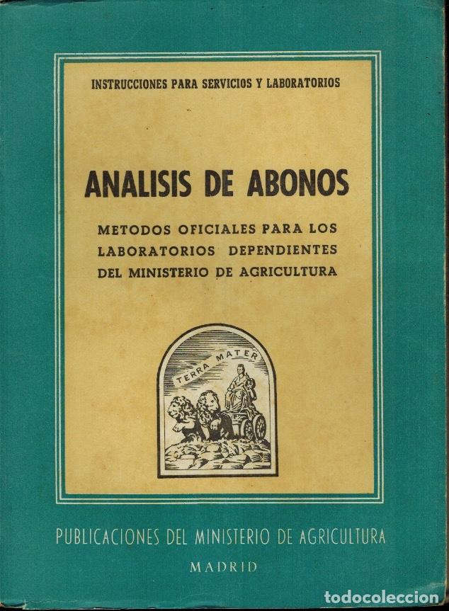 Libros: AN&Aacute;LISIS DE ABONOS - Foto 1