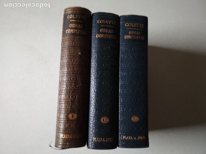 Libros: colette obras completas, tomos, I II III PRIMERA EDICION - Foto 1