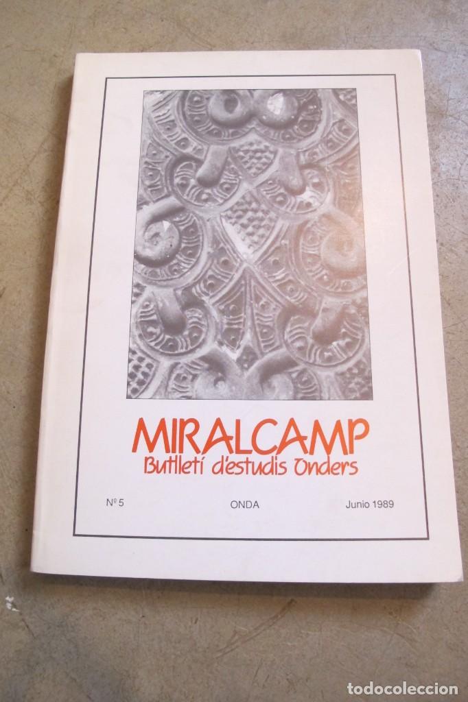 Libros: MIRALCAMP. BUTLLETI D'ESTUDIS ONDERS. N&ordm; 5 ONDA JUNIO 1989