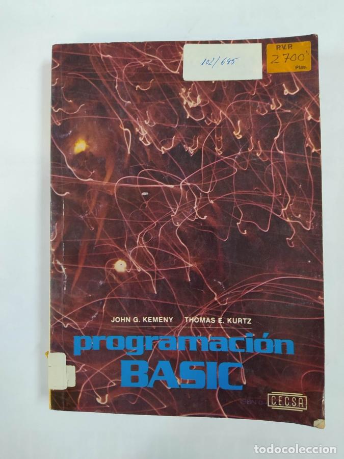 Libros: PROGRAMACI&Oacute;N BASIC. - JOHN G. KEMENY. THOMAS E. KURTZ. TDK680 - Foto 1