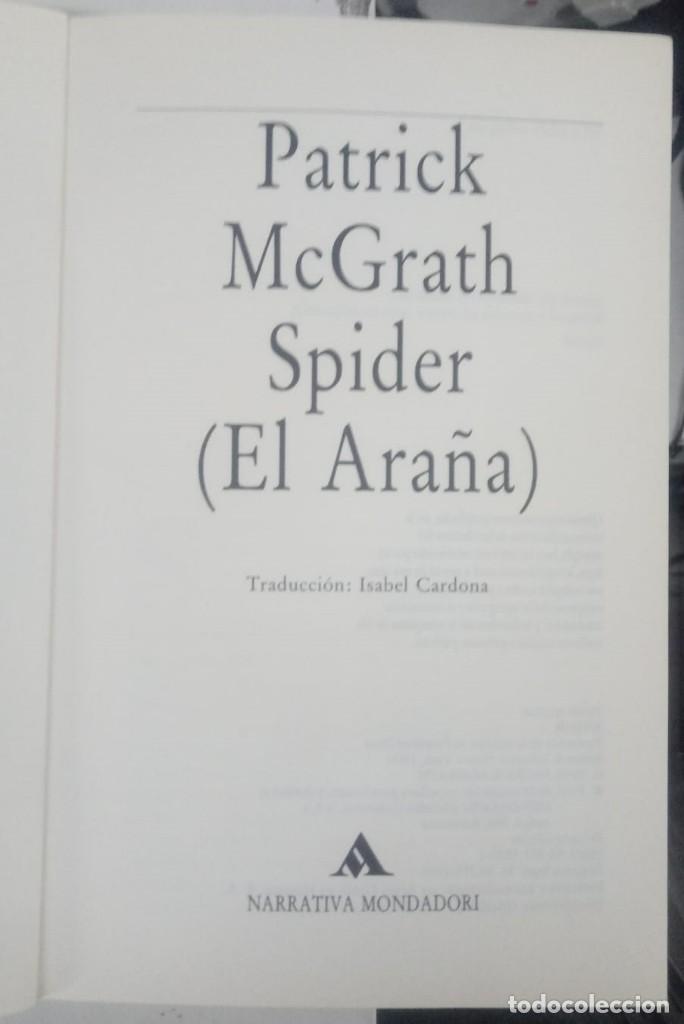 Libros: Spider (El Ara&ntilde;a) - McGrath,Patrick - Foto 2
