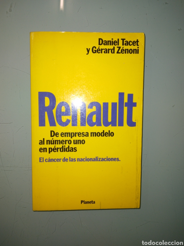 Libros: Daniel Tacet, Renault, Planeta - Foto 1