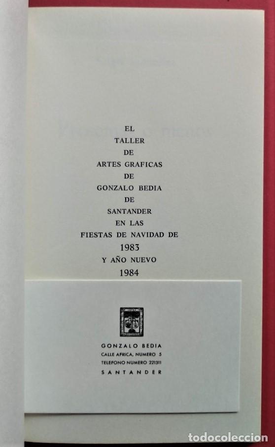 Libros: PROSEMAS O MENOS. - GONZ&Aacute;LEZ, Angel. - Foto 3