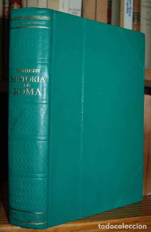 Libros: HISTORIA DE ROMA - MOMMSEN, Teodoro - Foto 1