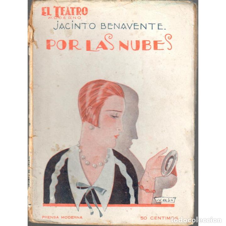 Libros: Por las nubes. Comedia en tres actos - BENAVENTE, Jacinto - Foto 1