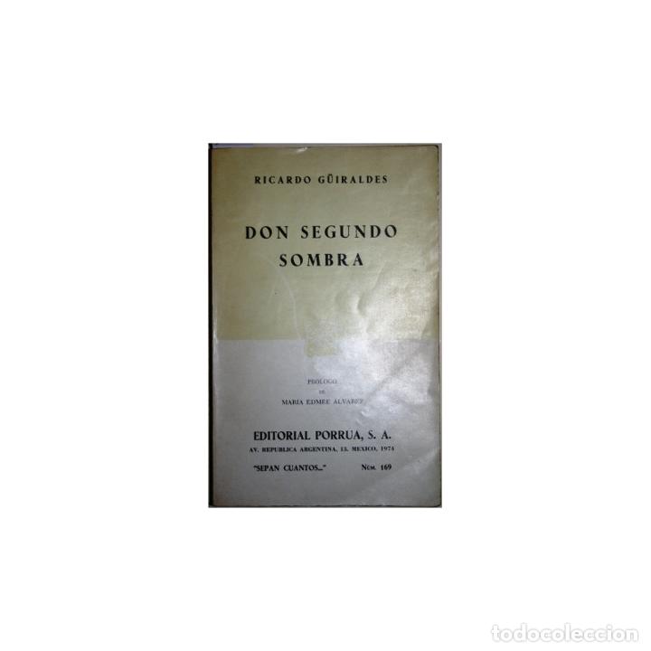 Libros: Don Segundo Sombra - GUIRALDES, Ricardo - Foto 1