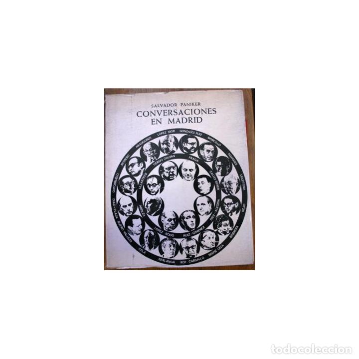 Libros: Conversaciones en Madrid - PANIKER, Salvador - Foto 1