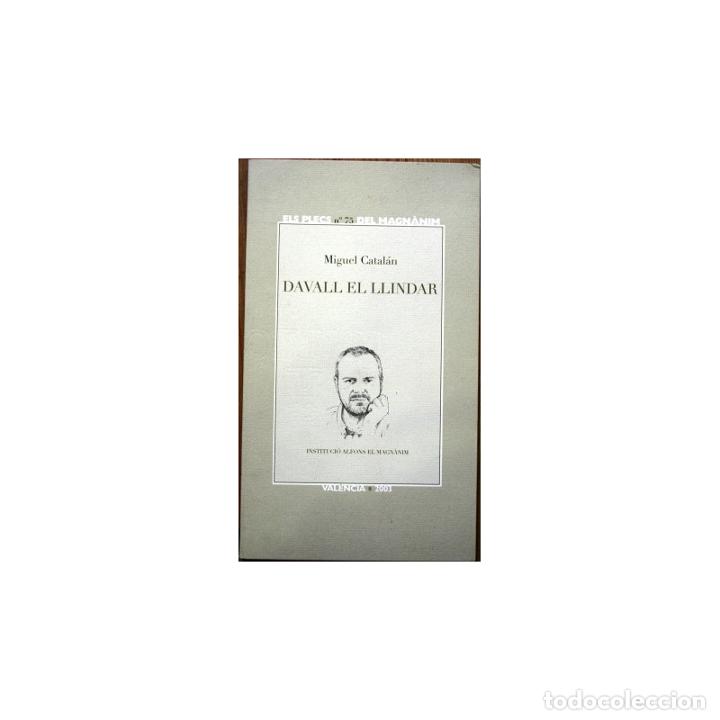Libros: Davall el Llindar (texto en catal&aacute;n) - CATALAN, Miguel - Foto 1