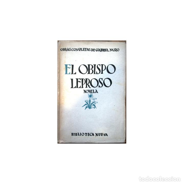Libros: El obispo leproso - MIRO, Gabriel - Foto 1