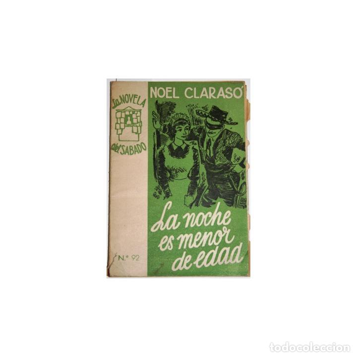 Libros: La noche es menor de edad - CLARAS&Oacute;, Noel - Foto 1