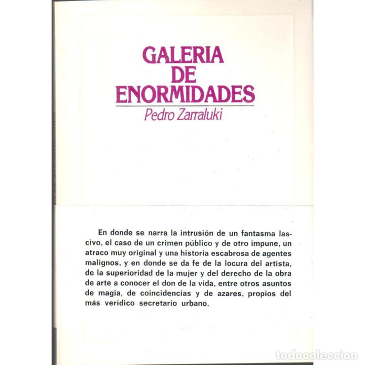 Libros: Galer&iacute;a de Enormidades - ZARRALUKI, PEDRO - Foto 1