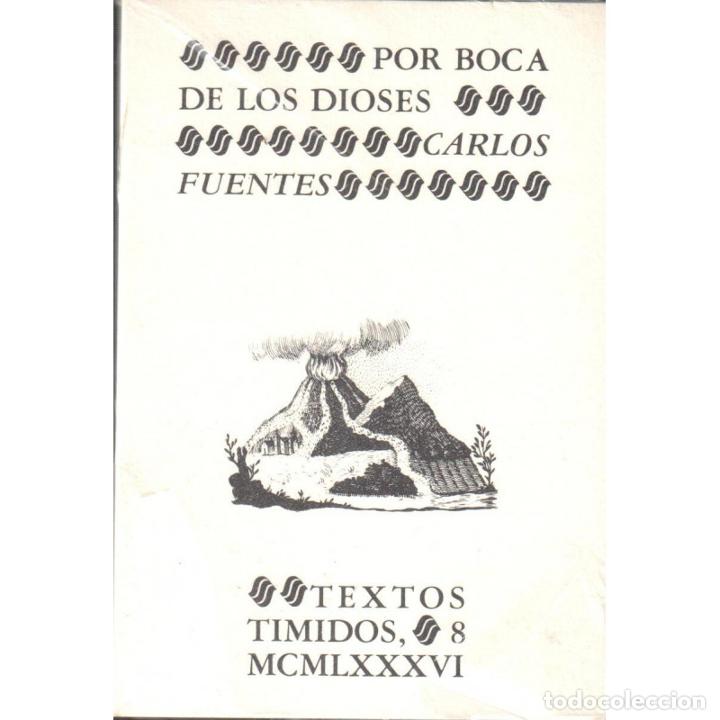 Libros: Por boca de los dioses - FUENTES, CARLOS - Foto 1