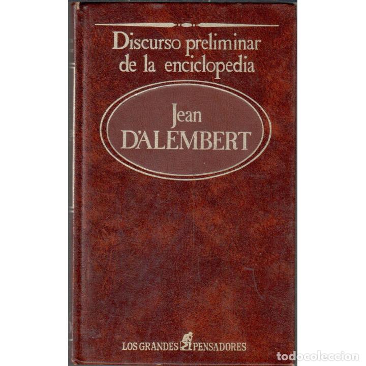 Libros: Discurso preliminar de la enciclopedia - D&acute;ALEMBERT, Jean - Foto 1