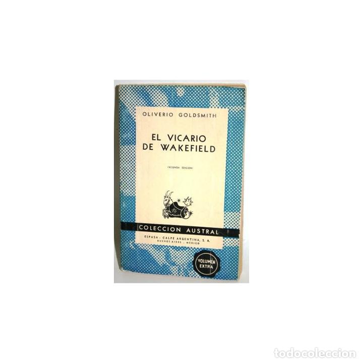 Libros: EL VICARIO DE WAKEFIELD - GOLDSMITH, Oliverio - Foto 1