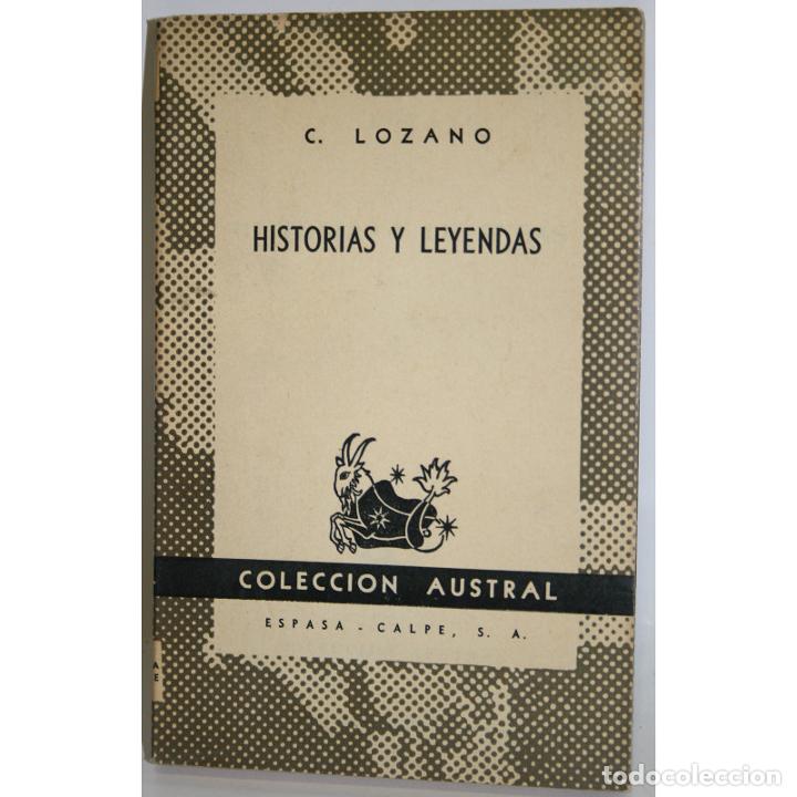 Libros: HISTORIAS Y LEYENDAS - LOZANO, Crist&oacute;bal - Foto 1