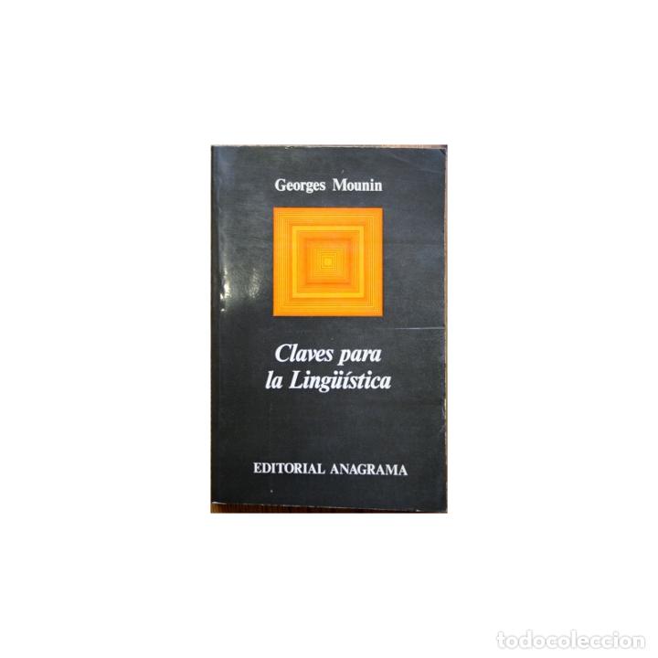 Libros: CLAVES PARA LA LING&Uuml;&Iacute;STICA - MOUNIN, Georges - Foto 1
