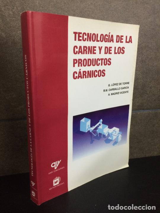 books: Tecnolog&iacute;a de la carne y de los productos c&aacute;rnicos. G. L&oacute;pez de Torre, B.M. Carballo Garc&iacute;a, A. Madr