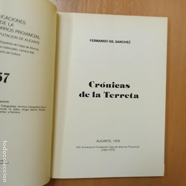 Libros: LIBRO - CRONICAS DE LA TERRETA - FERNANDO GIL SANCHEZ - Foto 3