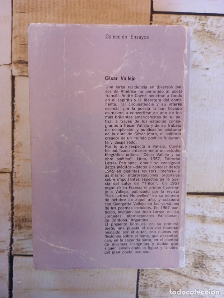 Libros: C&Eacute;SAR VALLEJO - ANDR&Eacute; COYN&Eacute; - EDICIONES NUEVA VISI&Oacute;N - 1968 - BUENOS AIRES - Foto 2