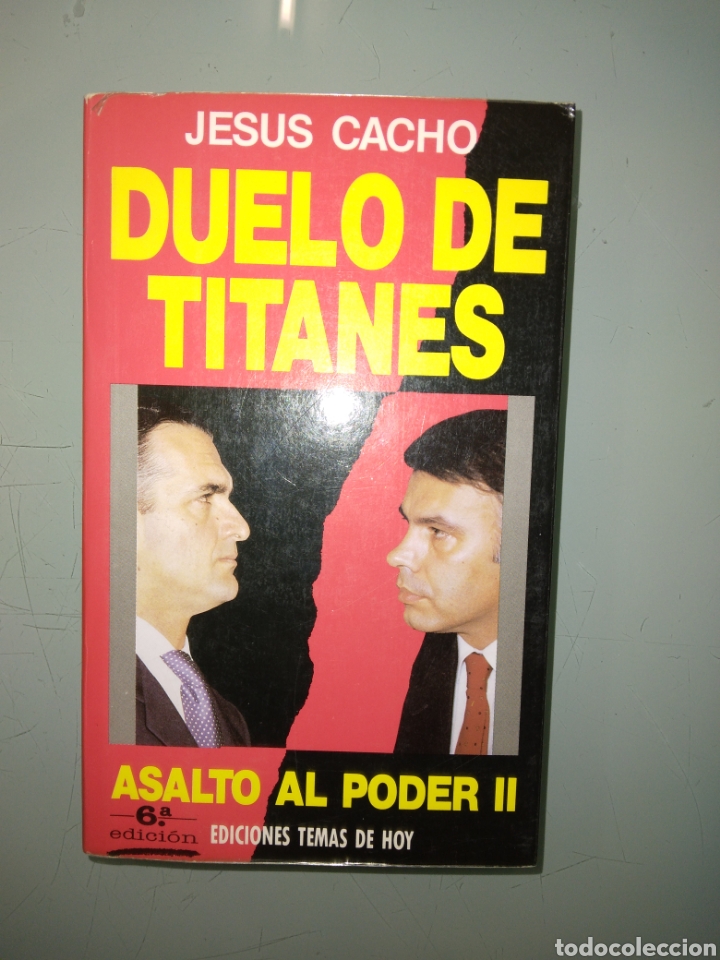 Libros: Jesus Cacho, Duelo de titanes,Ediciones Temas de hoy - Foto 1