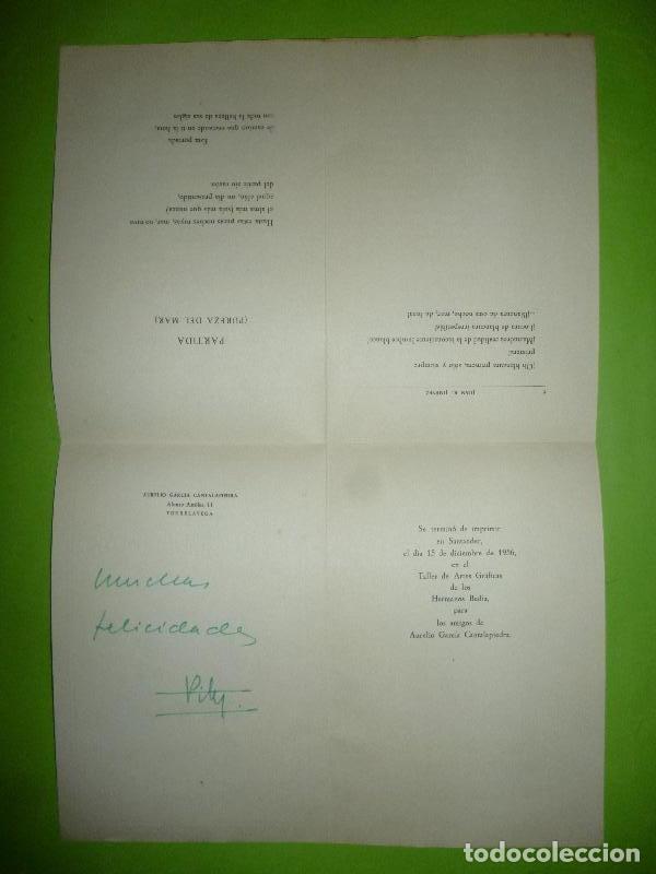 Libros: PUREZA DEL MAR. - JIM&Eacute;NEZ, Juan Ram&oacute;n. - Foto 3