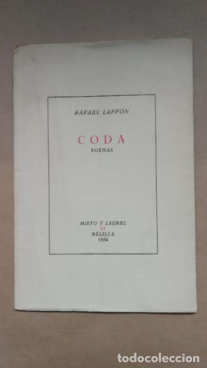 Libros: CODA (POEMAS). - RAFAEL LAFFON - Foto 1