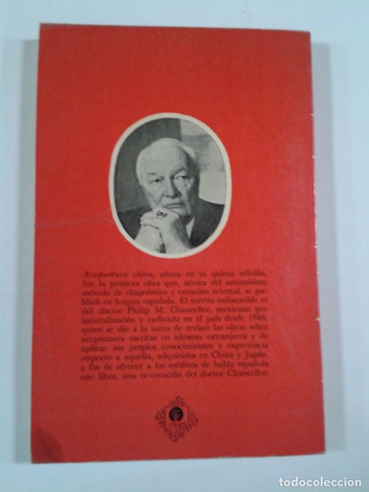 Libros: ACUPUNTURA CHINA- DR. WU WEI-PING - Foto 2